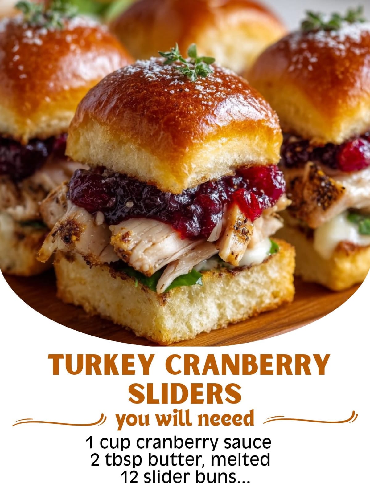 Turkey Cranberry Sliders – Mini, Savory & Bursting With Holiday Flavor!