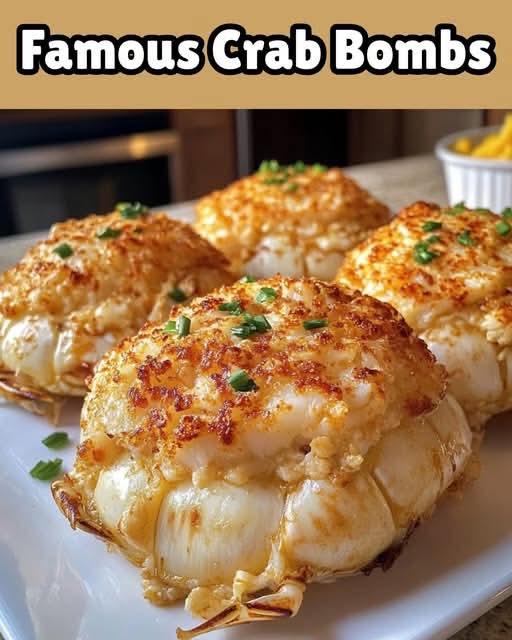 Famous Crab Bombs – Big, Bold & Loaded with Jumbo Lump Crab!