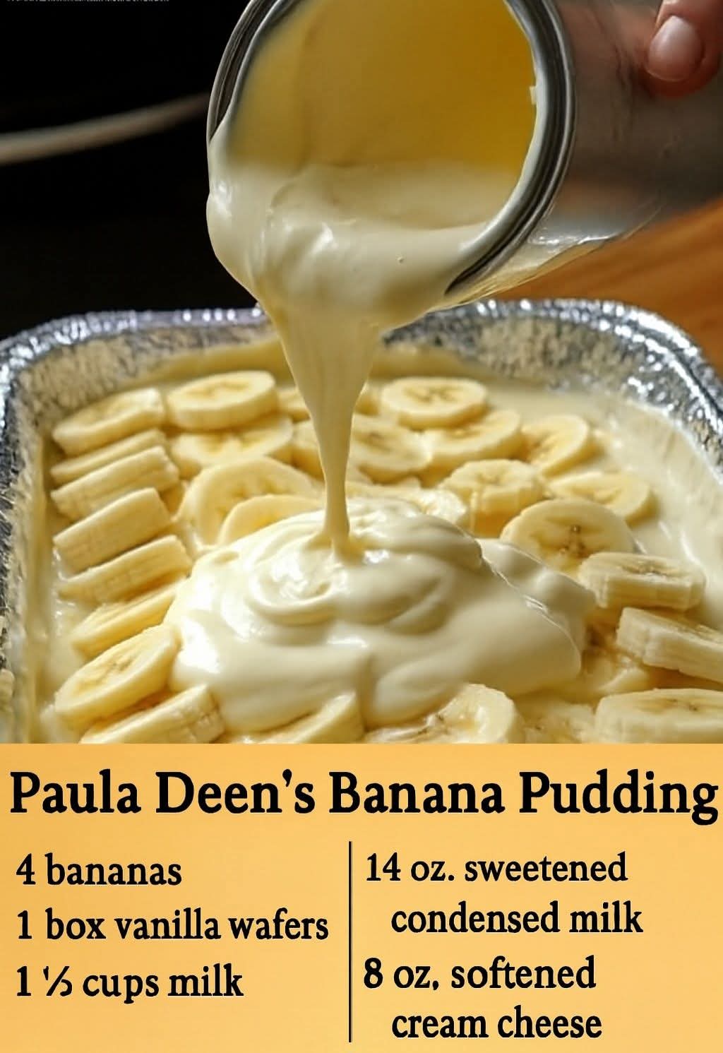 Paula Deen’s Banana Pudding – The Creamiest, Dreamiest Southern Dessert