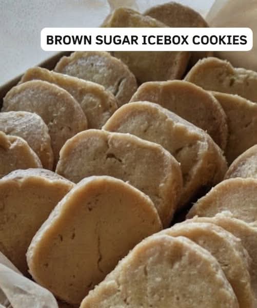 Brown Sugar Icebox Cookies