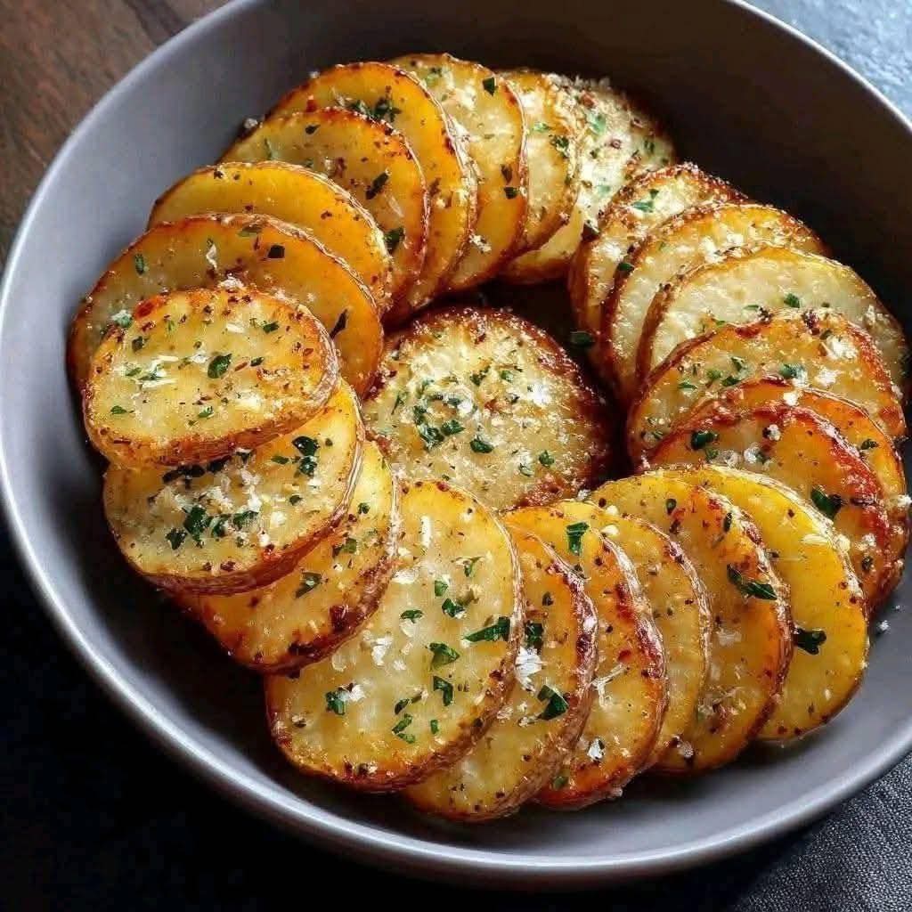 Crispy Air Fryer Potato SlicesSo Easy,