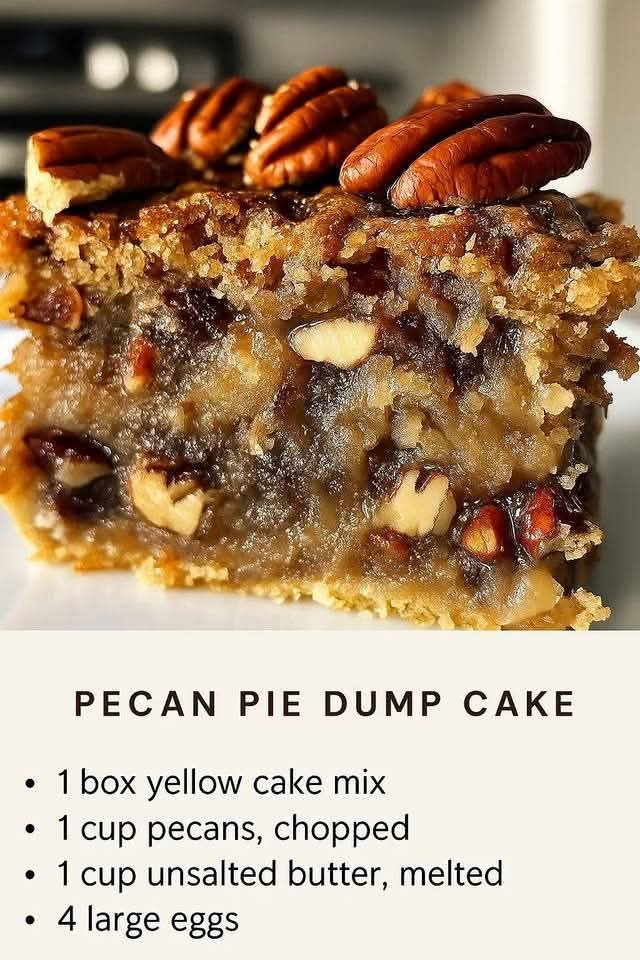 Pecan Pie Dump Cake – The Ultimate Dessert You’ll Crave Again and Again