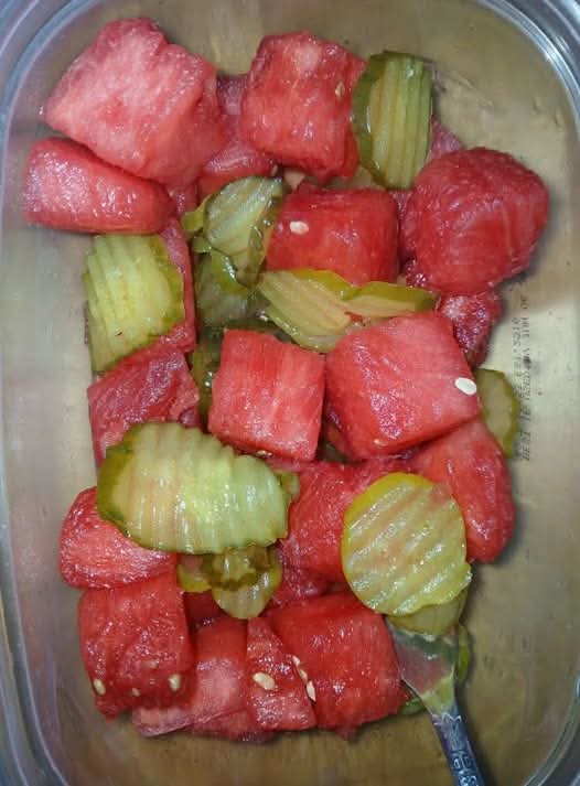 Pickles and WatermelonSweet, Salty, Crunchy, and Shockingly Delicious