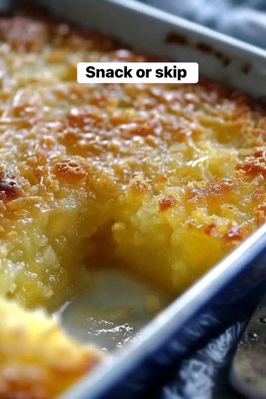 Pineapple Cream Cheese CobblerButtery • Creamy • Fruity•